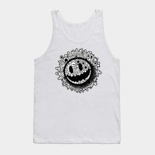 Acid Smiley Outline Tank Top